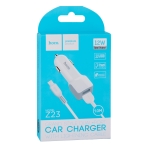 Купить Авто Зарядное Устройство Hoco Z23 2USB Lightning, 2