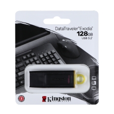 Купити USB флеш-накопичувач 3.2 Kingston DataTraveler Exodia 128gb