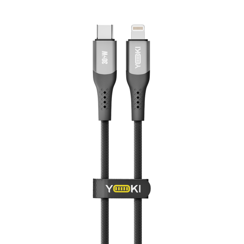 Купить USB YOKI SOLID YK-SO15 Type-C to Lightning 30W 0.25m
