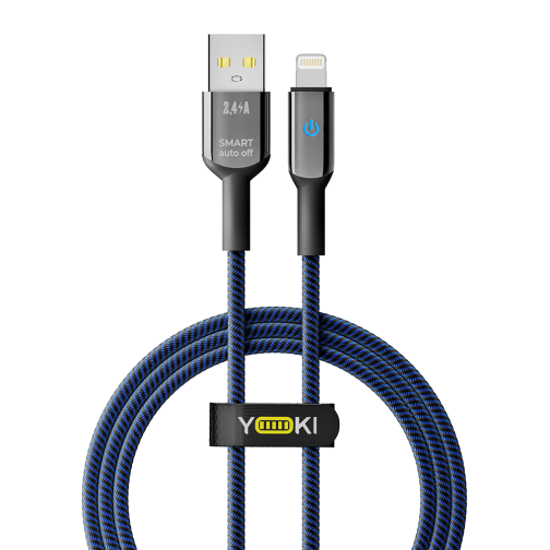 Купити Кабель USB YOKI SMART YK-SM31 Lightning 2.4A 1.2m
