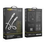 Купити Кабель USB YOKI SILICONE YK-SI50 Type-C to Lightning 30W 1.2m, 2