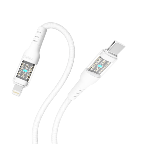 Купити Кабель USB YOKI CYBER YK-CY23 Type-C to Lightning 30W 1.2m, 11