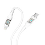 Купити Кабель USB YOKI CYBER YK-CY23 Type-C to Lightning 30W 1.2m, 11