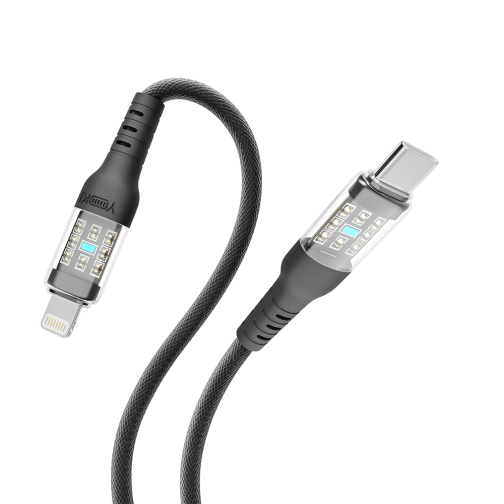 Купити Кабель USB YOKI CYBER YK-CY23 Type-C to Lightning 30W 1.2m, 12