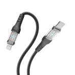 Купити Кабель USB YOKI CYBER YK-CY23 Type-C to Lightning 30W 1.2m, 12