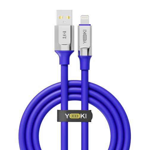 Купити Кабель USB YOKI ULTRA YK-UL61 Lightning 2.4A 1.2m