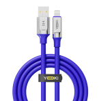 Купити Кабель USB YOKI ULTRA YK-UL61 Lightning 2.4A 1.2m