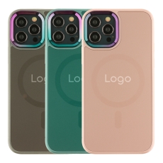 Купити Чохол AG-Glass Chrome Camera with Magsafe для iPhone 12/12 Pro