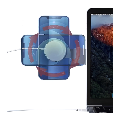 Купить Боковой держатель для БЗУ MagSafe Magnetic Wireless, 3