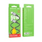 Купити Кабель USB Borofone BX83 60W (20V/3A) Silicone Type-C to Type-C, 5