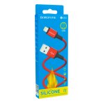 Купить USB Borofone BX83 Silicone Lightning 2.4A, 2