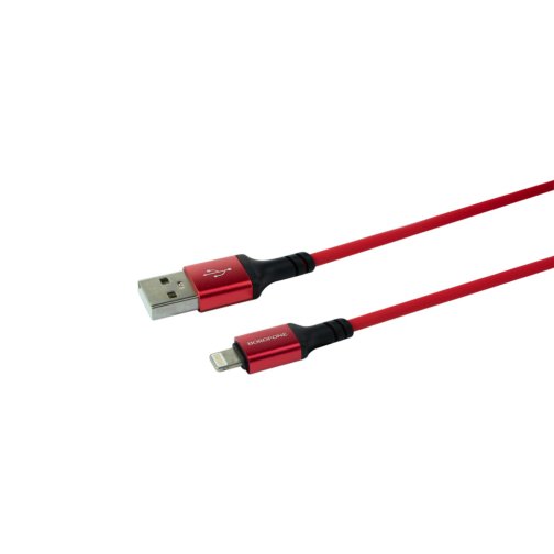 Купить USB Borofone BX83 Silicone Lightning 2.4A, 5