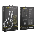 Купити Кабель USB YOKI EXTRA YK-EX11 Type-C to Lightning 30W 1.2m, 2