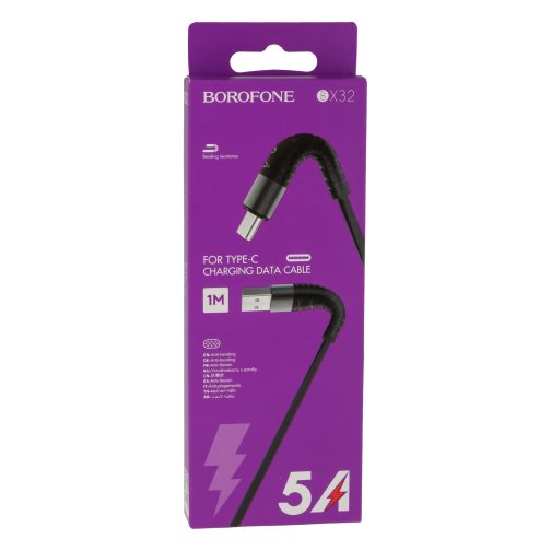 Купити Кабель USB Borofone BX32 Munificent Type-C 1m М'ята упаковка