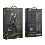 Купить USB YOKI LED YK-LE17 Type-C to Type-C 60W 1.2m, 2