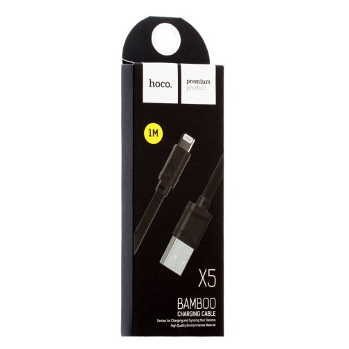 Купити Кабель USB Hoco X5 Bamboo Lightning, 5