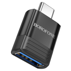 Купить Переходник Borofone BV18 Type-C male to USB female USB3.0