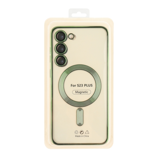 Купити Чохол TPU Metallic Full Camera with Magsafe для Samsung Galaxy S23+ 5G (S916), 10