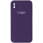 Купити Чохол Silicone Case Square Full Camera для iPhone Xs Max, 14