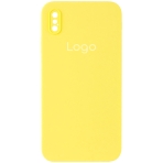 Купити Чохол Silicone Case Square Full Camera для iPhone Xs Max, 16