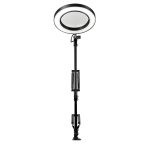 Купить Настольная Кольцевая LED Лампа На Струбцине 6"
