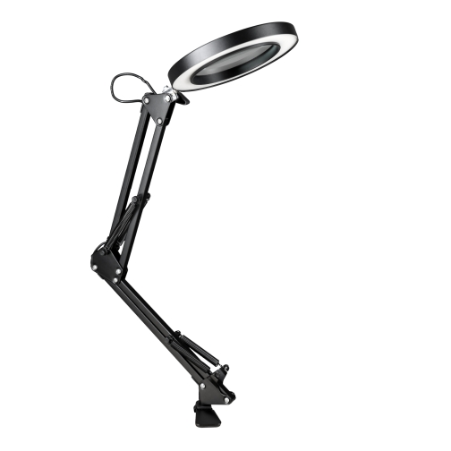 Купить Настольная Кольцевая LED Лампа На Струбцине 6", 3