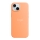 Купить Чехол Silicone Case with MagSafe для iPhone 15 Orange Sorbet