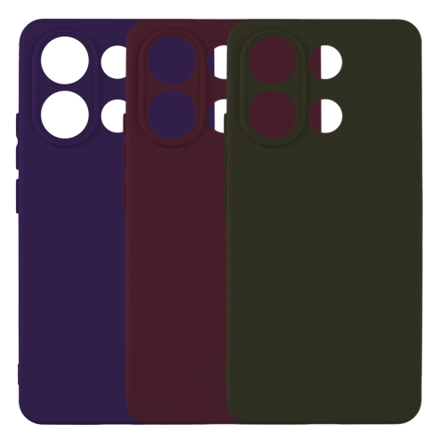 Купить Чехол Silicone Cover Full Camera (A) для Xiaomi Redmi Note 13 Pro 4G/Poco M6 Pro 4G