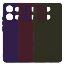 Купити Чохол Silicone Cover Full Camera (A) для Xiaomi Redmi Note 13 Pro 4G/Poco M6 Pro 4G