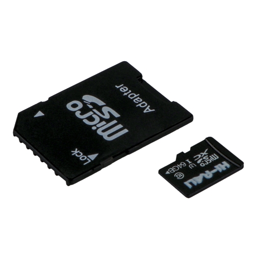 Купить Карта Памяти Hi-Rali MicroSDXC 64gb UHS-3 10 Class & Adapter, 2