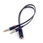 Купить Разделитель Аудио Выхода Aux 3.5mm (Female) to 2Aux 3.5mm (Male)