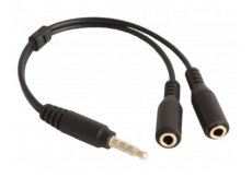 Купити Розділювач Аудіо виходу Aux 3.5mm (Male) to 2Aux 3.5mm (Female)