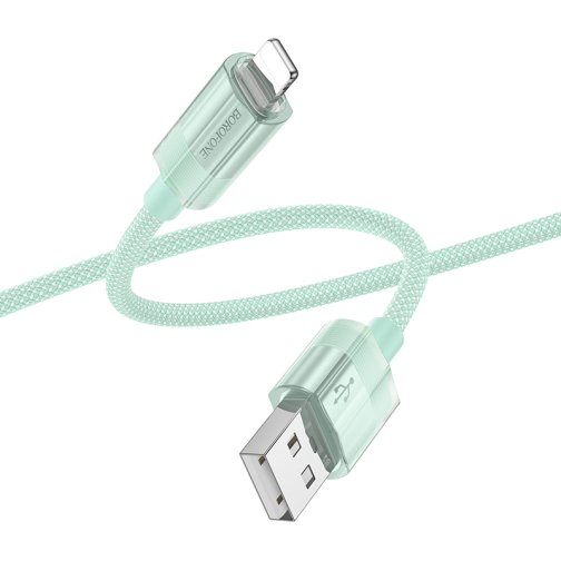 Купити Кабель USB Borofone BU44 Sincero Lightning 2.4A 1.2m, 6