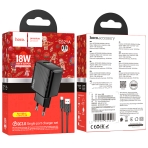 Купить Сетевое Зарядное Устройство Hoco CS21A 1USB QC 18W+USB to Type-C, 2
