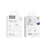 Купить Сетевое Зарядное Устройство Hoco C111A Lucky PD30W+QC3.0 Type-C to Lightning, 4