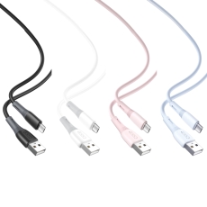 Купить USB XO NB225 Silicone two-color Type C