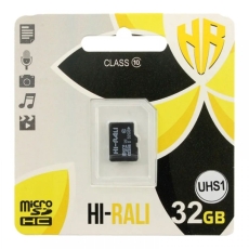 Купити Карта Пам'яті  Hi-Rali MicroSDHC 32gb UHS-1 10 Class