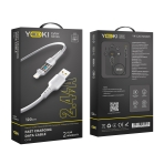 Купить USB YOKI CYBER YK-CY23 Lightning 2.4A 1.2m, 3