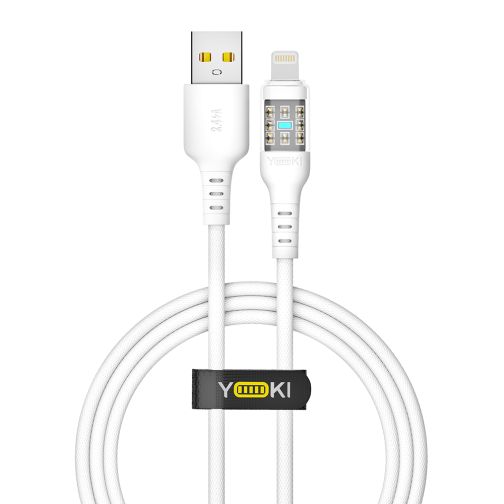 Купить USB YOKI CYBER YK-CY23 Lightning 2.4A 1.2m, 4