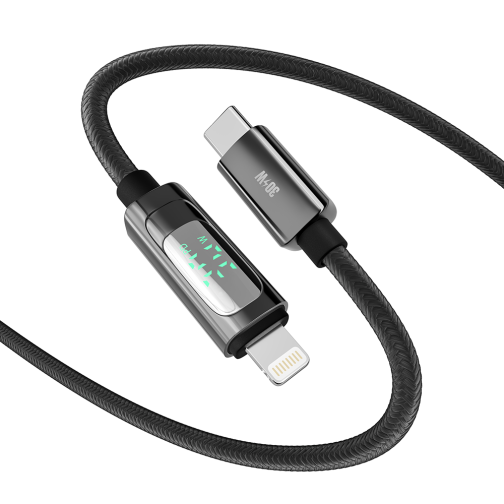 Купити Кабель USB YOKI DISPLAY YK-DI88 Type-C to Lightning 30W 1.2m, 3