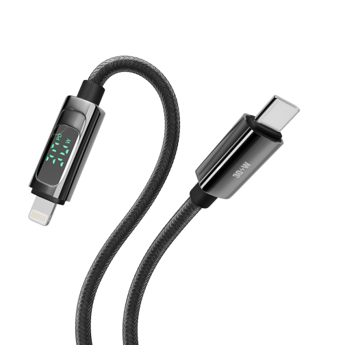 Купити Кабель USB YOKI DISPLAY YK-DI88 Type-C to Lightning 30W 1.2m, 4