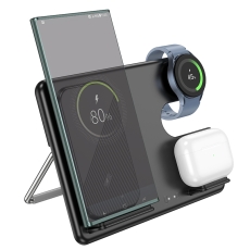 Купити Бездротовий Зарядний Пристрій Hoco CQ2 3-in-1 15W (SAM Watch)