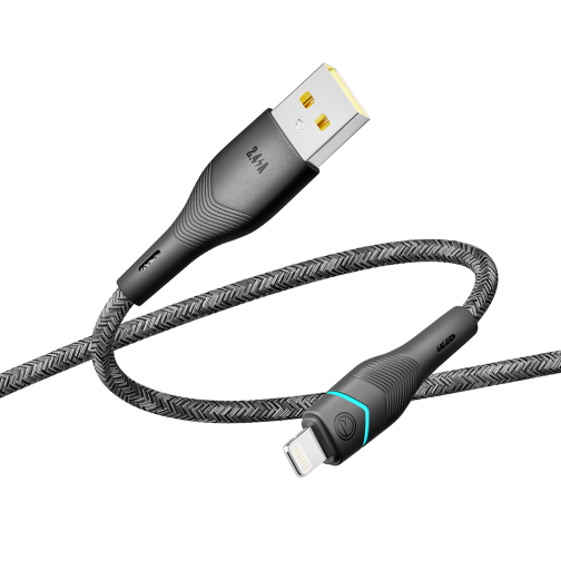 Купить USB Ridea RC-RL15 RGB Light Lightning 12W 1.2m, 6