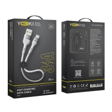 Купить USB YOKI EXTRA YK-EX11 Type-C 3A 0.25m