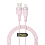 Купити Кабель USB YOKI STYLE YK-ST41 Lightning 2.4A 1.2m, 4
