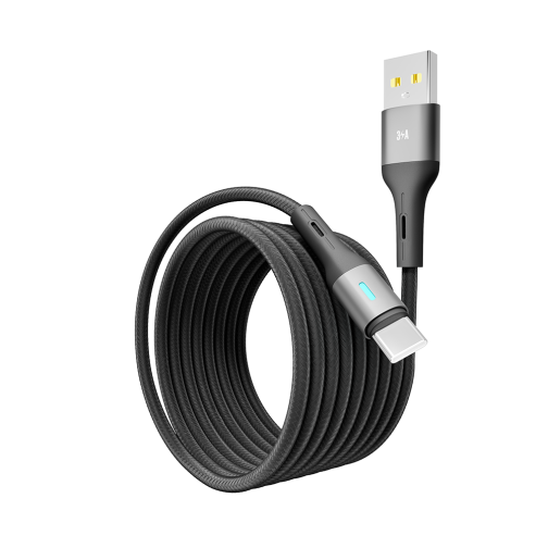 Купить USB YOKI LED YK-LE17 Type-C 3A 2m, 5