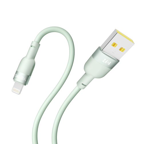 Купить USB YOKI SILICONE YK-SI50 Lightning 2.4A 1.2m, 7