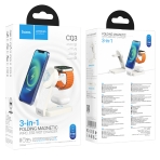 Купити Бездротовий Зарядний Пристрій Hoco CQ3 3-in-1 Magnetic 15W IP Version, 8