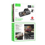 Купить Видеорегистратор Hoco DV8 1.47-inch 2K DisplayTFT/WI-FI+Камера Заднего Вида, 2