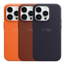 Купить Чехол Leather Case with MagSafe для iPhone 14 Pro Max